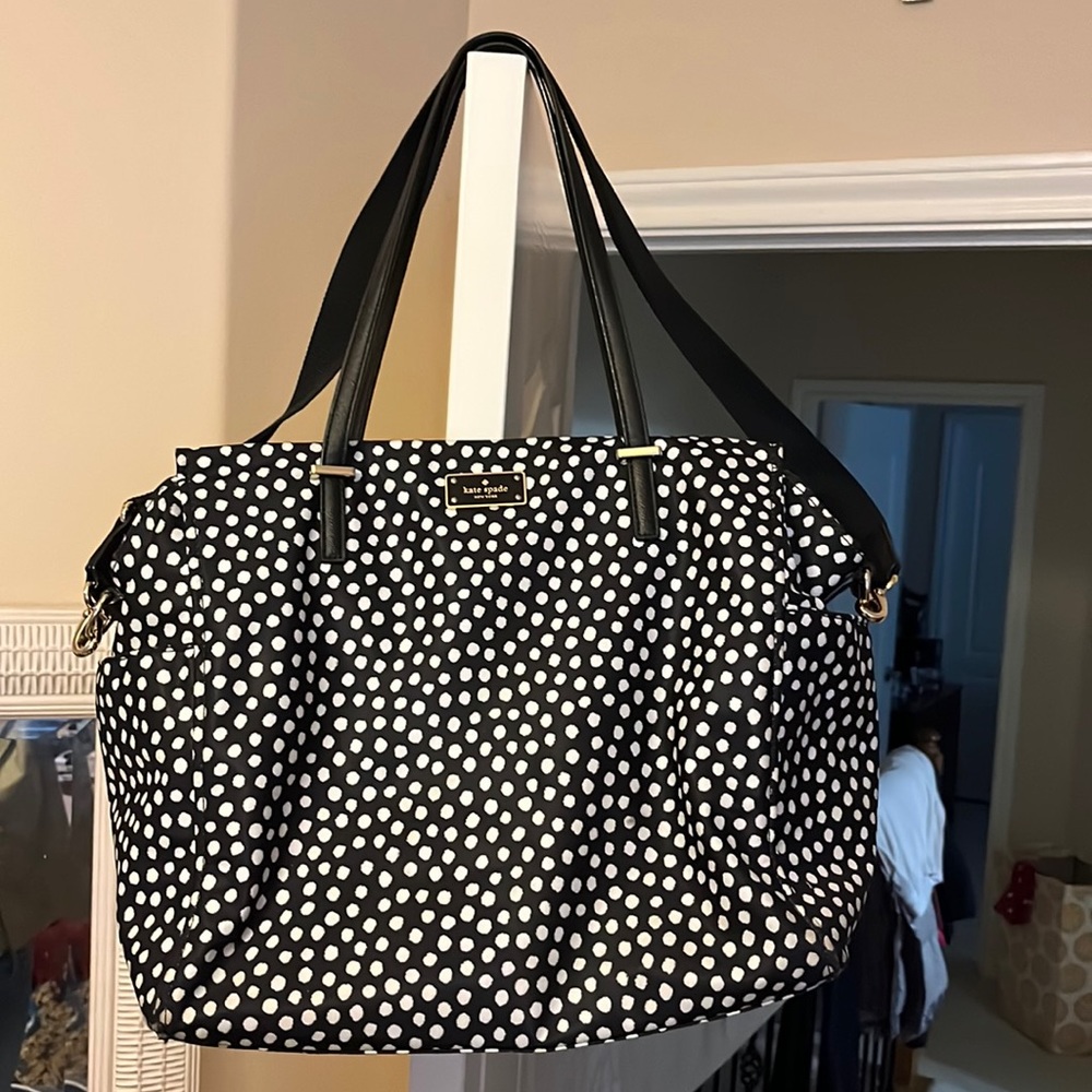 Diaper Bag - Kate Spade diaper bag with changing pad.